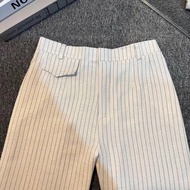 ORO PANTS STRIP BANGKOK - ORO STRIPE PANTS - LOOSE WOMEN'S FORMAL PANTS - CULOT PANTS