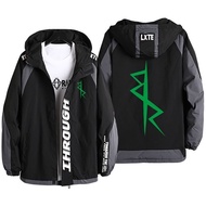 Spring Autumn Winter Cyberpunk Edge Walker 2077 Jacket Game Peripheral Printed Hooded Jacket Clothes