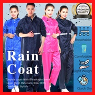 NEEVARO Baju Kalis Air Jaket Hujan Lelaki Waterproof Motor Tebal Original Raincoat Rain Suit Rainwea