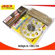 Gear set chain sss 415 ninja r ss rr