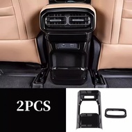 Chery Jetour Traveller T2 2023 2024 Jetour T2 ชุดอุปกรณ์ป้องกันภายในสีดำ ABS สำหรับรถยนต์ ชุดตกแต่งต