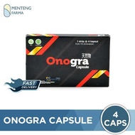 (Exp Terbaru) Onogra Capsule Ekstrak Pasak bumi - 1 box Isi 4 Caps