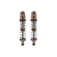 2pcs 88.4mm Metal Oil Shock Absorber For 1/12 MJX Hyper Go H12Y H12Y+ Damper RC Crawler Car Upgrade 