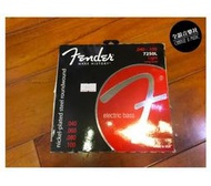 全韻音樂社 - 美國 Fender 7250L 電貝斯弦 Bass弦 (40-100) 特價890元
