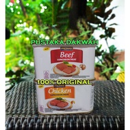 Pronas BEEF LUNCHEON MEAT 198 GRAM HALAL BEEF CHICKEN LUNCHEON MEAT NEW
