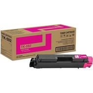 1 Pack TK-592M 1T02KVAUS0 Magenta Toner Cartridge High Yield Compatible TK-592M TK592M Replacement f