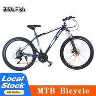 Bird&amp;Fish Shimano gear Transmission 21 speed Aluminium alloy Mountain bicycle 24 26 29 inch bike山地自行车