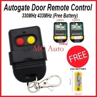 Limited Offer Auto Gate Remote Control With Battery Autogate Controller Duplicate SMC5326 330MHz 433