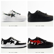 BAPE Bape STA Combo Casual Shoes Low-Top Sneakers Anti-Slip Sneakers Men Women Same Style Display