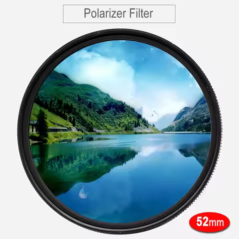 CPL Filter 52mm Circular Polarizer Polarizing Filter for Nikon AF-S 18-55mm Kit Lens D3200 D5500 D50