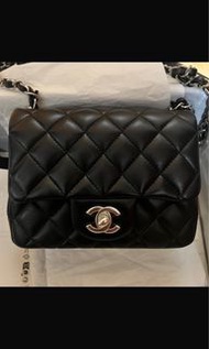 Chanel 17 cm Mini cf 方胖子黑金