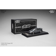 Micro Turbo 1:64 Civic FD2 Mugen RR metallic grey Limied999 Diecast model car