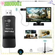 SHOUOUI WiFi Dongle Black USB RJ-45 Smart TV LAN Adapter for  Smart TV 3Q