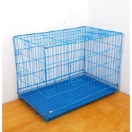 ST-🚤Dog Cage Teddy Household Cat Cage Medium and Small Large Dog Fence Indoor Cage Pet Dog Cage Dog Cage with Toilet Acc