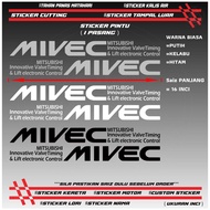 STICKER PINTU MIVEC = 1 PASANG