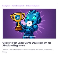 Video Course- Godot 4 Fast Lane: Game Development for Absolute Beginners | Learn Godot Game Design