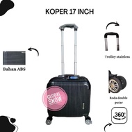 2018 17-inch CABIN Suitcase FansPOLO Global/ Snow 17-inch Travel Suitcase/ ABS/ Flight Attendant Sui