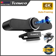 VA4K 8MP 4K Webcam Ai Auto Framing on 2K 124 ° FOV USB Type-C with Mic and speaker Live Broadcast Vi