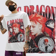 S-5XL Ready stock UNBR Gdragon world tour 2025 GD BIGBANG Vintage T-shirt-Cotton T-Shirt-Essential