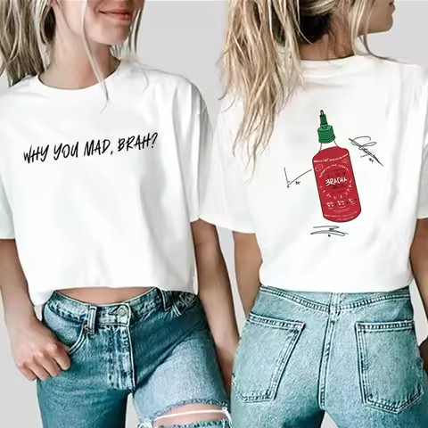 Trendy Kpop T Shirt 3Racha Shirt Korea Fashion Graphic Women Tees Kpop Merch Summer Trendy Letter Pr