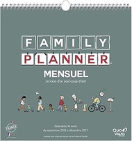 Quo Vadis - 1 Monthly Family Planner 16 Months: September 2025 to December 2026 - Dimensions: 30 x 3