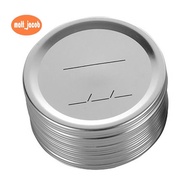 50PCS  Jar Lids Wide Mouth Canning Lids Reusable Metal Canning Jar Leak-Proof Split-Type Canning Cap