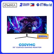 OMNIA O30VMC 30" Curved Gaming Monitor VA 2560x1080 200Hz 1ms O30VMC itw
