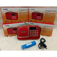 FM SUPER RADIO SPEAKER 30 juzuk AL-QURAN H-868