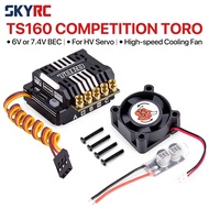 SKYRC TORO TS160 160A Brushless Sensored ESC w/6V/7.4V BEC Support 2-3S Lipo Brushless ESC For 1/10 