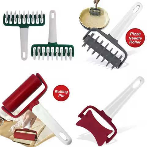 Noodles Cutter Kitchen Tool Roller Dockers Dough Cutter Plastic Noodle Knife Pasta Instant Noodles M