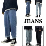 Seluar jeans lelaki jeans plus size men stretchable Denim Pants men's loose straight fashion pants