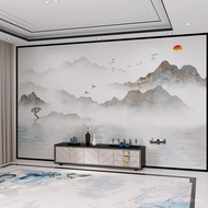 Wallpaper 3d Wallpaper 8d Living Room Movie Mural Bedroom Three-Dimensional Ink Landscape TV Wall Wa