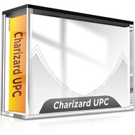 Charizard-UPC-Display-Case, (TIDAK Serasi dengan MEW 151 UPC), Pameran Akrilik Premium dengan Perlin