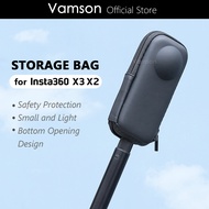Vamson for Insta360 X3 One X2 Action Camera Mini Hard Shell Storage Bag for Insta 360 X3 One X2 Action Camera Accessories VP818