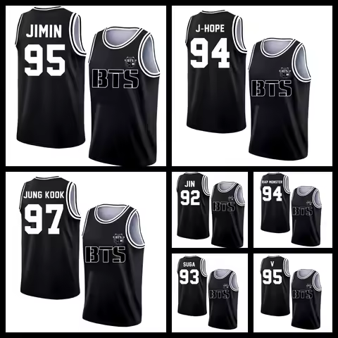BTS Arirang World Tour 2026 Basketball Jersey Men Women Summer Sports Comfort Vest Breathable Quick 