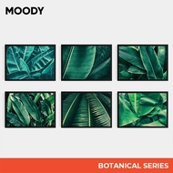MOODY BOTANICAL Framed Poster | Botanical 2nd Series Poster Frame | Wall Art Wall Decor | A4 A3 A2 A