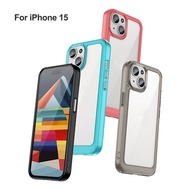Colorful Transparent Casing for iPhone 14 15 Pro Max / iPhone 14 15 Plus 14+ 15+ i14 i15 Pro max Pho