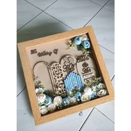 Rustic Dowry Frame Size 30x30 cm
