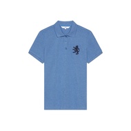 AIIZ (เอ ทู แซด) - เสื้อโปโลผู้หญิงท็อปดราย ปักสิงห์ Womens Top-Dyed Polo Shirts