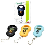 🇲🇾👶🏻50KG Portable Electronic DIGITAL HANGING SCALE LUGGAGE SCALE DACING TIMBANG GANTUNG