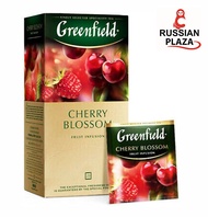 ชาผลไม้ Greenfield Cherry Blossom ขนาด 25 ซอง / Напиток чайный Greenfield Cherry Blossom 25пак
