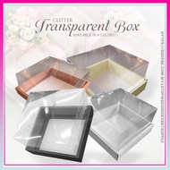Kotak Hantaran/ Box Transparent and Glitter/Exclusive Box/FW200