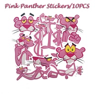 🧡พร้อมส่ง🧡 BIG SIZE พิงค์ แพนเตอร์ Pink Panther sticker ANIME VINTAGE สติกเกอร์ 10แผ่น