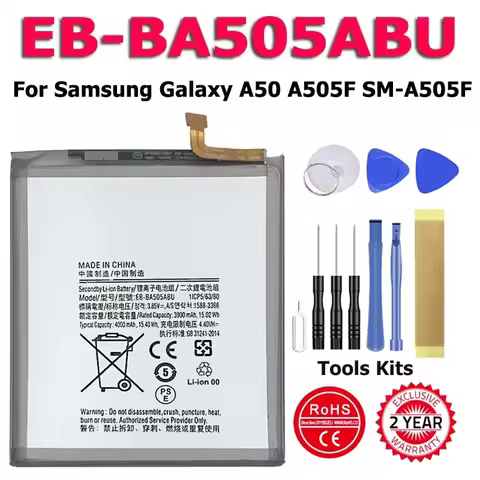 EB-BA505ABU HQ-50S EB-BG890ABA EB-BW720ABA Battery For Samsung Galaxy A50 A02S S6Active A505F M02S，F