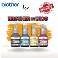 Brother Ink BTD100 Refill Ink for Printer T230 T430W T530DW T730DW T930DW (BK/C/M/Y)