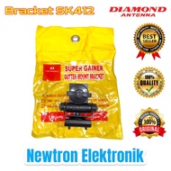MESIN Car Antenna Bracket SK-412 Super Gainer SK412 Bracket Antenna Radio Rig Alinco DR135 Yaesu FT2