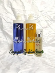 QS 3D3 + QS 3D23 + QS 3D71 Scalp Shampoo + Masque 1000ML + Hair Tonic 150ML