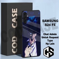 HP Glossy glitter Softcase for type SAMSUNG S24 FEhp Anime Motif/case samsung s24 fe/casing samsung 