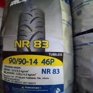 Ban belakang IRC tubeless NR 83 90/90-14 for vario 110/beat