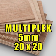 Triplek / Multiplek 5mm ( 20x20 )cm